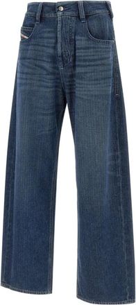 Diesel 1997 D-Enim Jeans - Heren - Loose Fit Jeans - Blauw - W32 - Katoen - Jeans