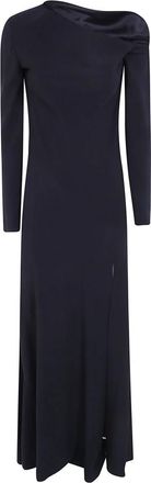 Alberta Ferretti Maxi Kleedjes - Dames - Maxi kleedjes - Zwart - S - Kleedjes