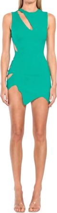 Mother of All Melissa Dress In Green