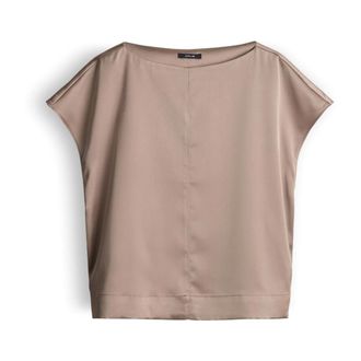 OPUS Dames, Tops, Beige, Maat: XL Poliester