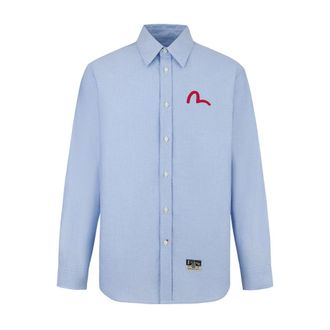Evisu Hombre, Camisas, Azul, Talla: XL