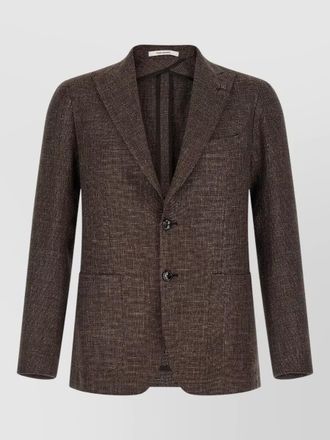 Tagliatore linen blazer
