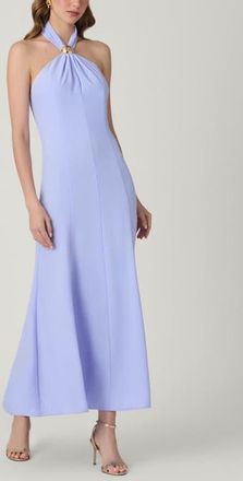 Shoshanna Midnight Keller Crepe Dress in Lilac at Nordstrom, Size 12