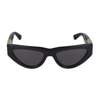 Bottega Veneta Sunglasses, female, Black, Size: 54 MM Cat Eye Sunglasses