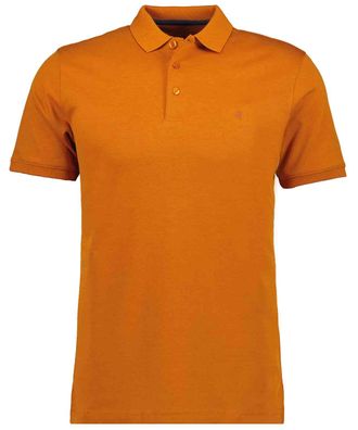 Ragman Poloshirt RAGMAN, Herren, Gr. XL, orange (terra, 580), 70% Baumwolle 30% Polyester, regular fit, ohne Ausschnitt, Shirts Poloshirt