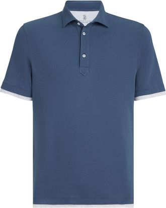 Brunello Cucinelli Brunello Cucinelli Polo De Algod&oacute;n