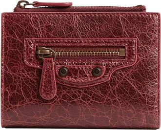 Balenciaga Le City Bifold Wallet In Arena Leather