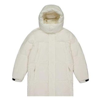 New Balance Hooded Puffer Jacket White NPD49031-WT