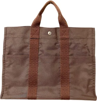 Herm&egrave;s Brown Tote Bag (Pre-Owned)