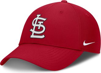 Nike St. Louis Cardinals Club Nike Mens Dri-FIT MLB Adjustable Hat in Red | NB026DLSCN-T0X