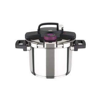 GSW Olla A Presi&oacute;n - Inducci&oacute;n - Gsw - Easy Click - 6 L - &Oslash; 22 Cm - Acero Inoxidable 18/10