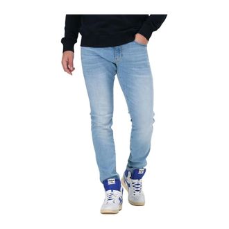G-Star Jeans, Heren, Blauw, W38 L34, Katoen, Skinny Jeans Revend in Lichtblauw