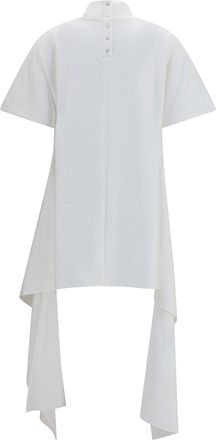 Alaia Womens T-Shirt Asymmetric Cotton White T-Shirts & Jerseys