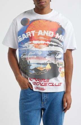 Billionaire Boys Club Hook Cotton Graphic T-Shirt in White at Nordstrom, Size Xx-Large