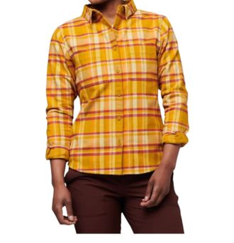 Cotopaxi Mero Flannel Shirt In Amber Plaid