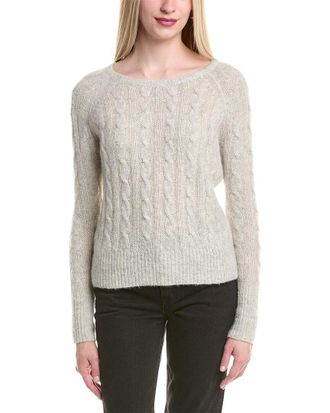 Autumn Cashmere Cable Cashmere & Silk-Blend Sweater