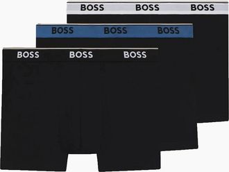 HUGO BOSS Mens Boss Black 3PACK BOXERS BLACK - Size: 32/38