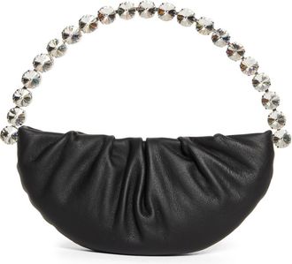 L'Alingi The Moon Leather Pouch in Black at Nordstrom