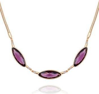 Vince Camuto Oval Necklace in Gold Tone at Nordstrom Rack