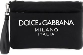 Dolce & Gabbana Dolce & Gabbana Pouch With Logo