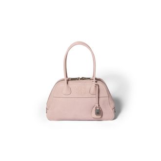 Miu Miu Vivant Nappa Leather Bag, Woman, Opal
