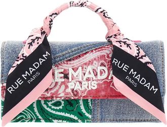 Rue Madam Tassen, Dames, Veelkleurig, ONE Size, Katoen, Paisley Schoudertas