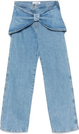 Mach & Mach Bow-detailed Jeans