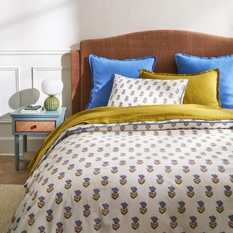 La Redoute Interieurs Dekbedovertrek in gewassen katoen, DIMANI