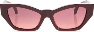 Versace Cat-eye Zonnebril - Dames - Zonnebrillen - Rood - 53 MM - Accessoires