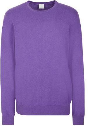 8 by YOOX COTTON-CASHMERE BLEND BASIC CREW-NECK JUMPER