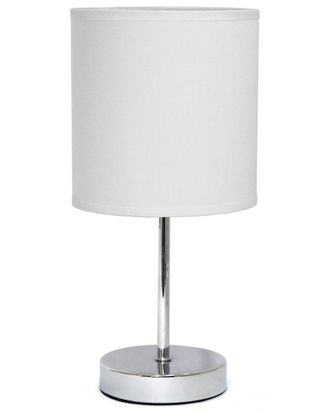 Lalia Home 11.81In Basic Mini Table Lamp With Led Bulb Included