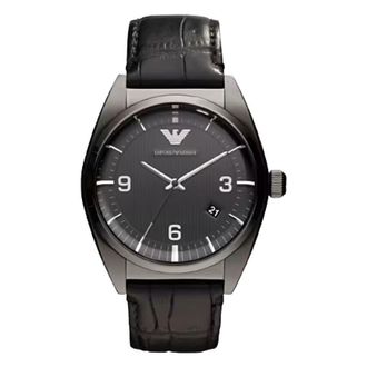 Emporio Armani Classic Black Dial Mens Watch AR0368