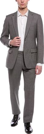Kilgour 2Pc Hardy Minnis Birdseye Wool Suit