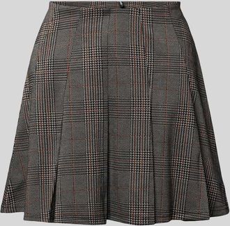 Only Ausgestellter Mini-Rock mit Viskose Modell FINE in Sand, Größe XL