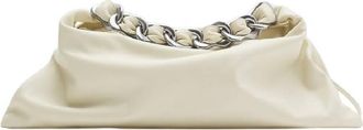 Burberry Medium Swan Leather Shoulder Bag