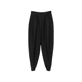 Darkpark Taylor Button-embellished Pleated Trousers