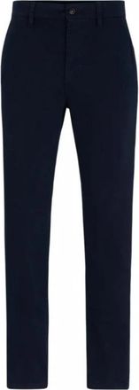 HUGO BOSS Chino Tapered - Heren - Chinos - Blauw - W31 - Katoen - Broeken