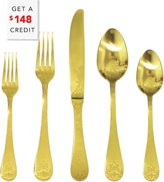 Mepra 20Pc Flatware Set With $148 Credit