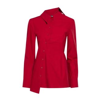 Jacquemus Dames, Blouses & Shirts, Rood, Maat: M