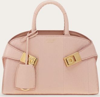 Ferragamo Donna Borsa a mano Hug (XS) Rosa