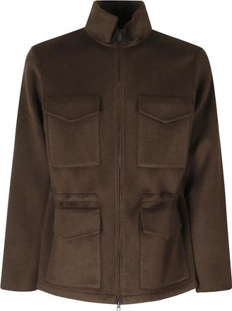 Aspesi Giacca Nelson Field - - Jackets - Uomo - Marrone - XL