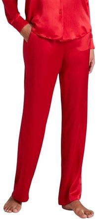 Aubade Toi Mon Amour Silk Pants Rouge Passion