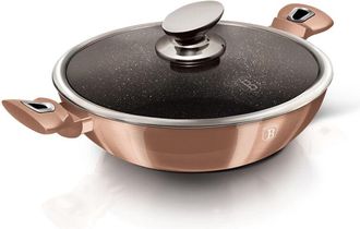 Berlinger Haus Wok in granito 30cm Berlinger Haus BH-7100 oro rosa
