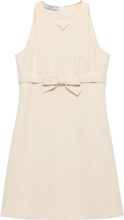 Prada korte jurk met strikdetails