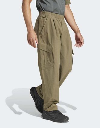 adidas Terrex Xploric - Pantaloni cargo color oliva strata-Verde