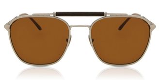 Giorgio Armani AR6149 304573 Mens Sunglasses Silver Size 55