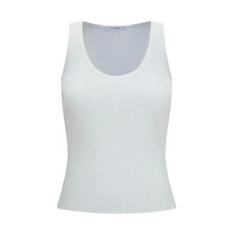 Max Mara Dames, Tops, Wit, Maat: S