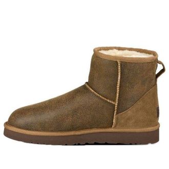 UGG Classic Mini Bomber Fleece Lined Brown 1007307-BJCE