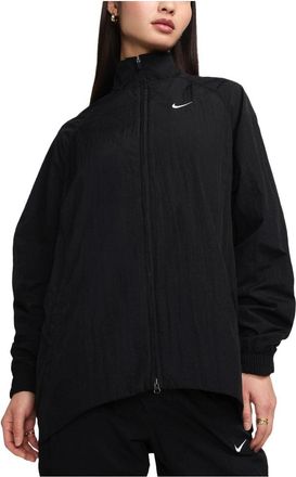Nike (WMNS) Nike Sportswear Collection Oversized Repel Zip Jacket Black White FV7535-010