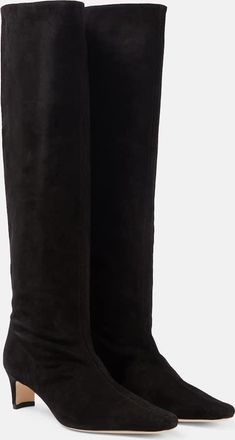 Staud Stivali Wally in suede